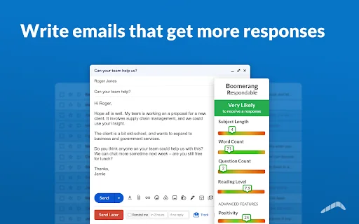 I-download ang Boomerang for Gmail – Mahusay na Email Tool - Screenshot 3