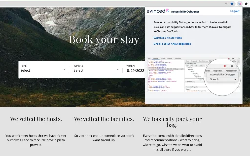 I-download ang Evinced Dev Debugger – Accessibility Tool para sa Devs - Screenshot 1