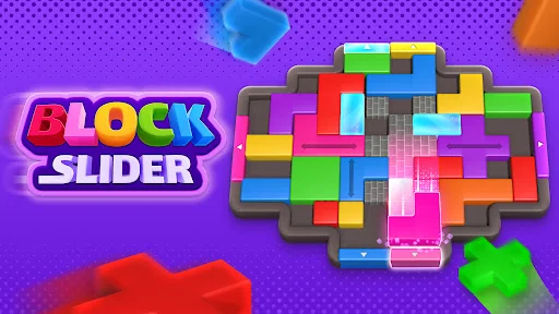 I-download ang Block Slider: Color Jam – Hamong Puzzle na Nakakaaliw - Screenshot 1