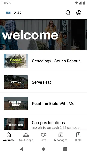 I-download ang 2|42 Community Church App – Bible Study sa Filipino - Screenshot 1