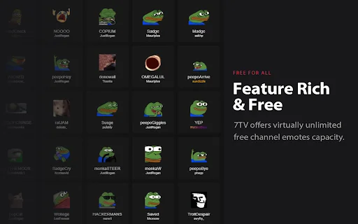 I-download ang 7TV Para sa Twitch at Kick – Pinakamahusay na Emotes - Screenshot 2