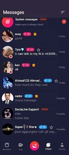 I-download ang Socialive – Live Stream at Chat para sa Android - Screenshot 2