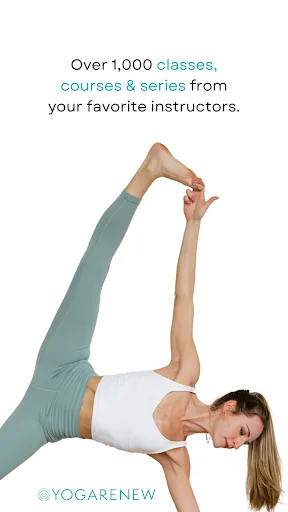I-download ang YogaRenew App – Pinakamahusay na Yoga Classes Online - Screenshot 1