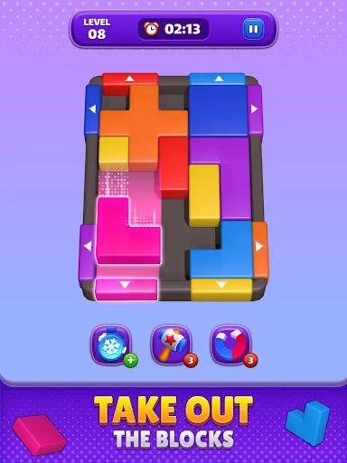 I-download ang Block Slider: Color Jam – Hamong Puzzle na Nakakaaliw - Screenshot 14