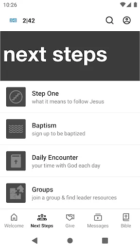 I-download ang 2|42 Community Church App – Bible Study sa Filipino - Screenshot 2
