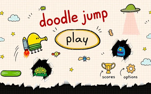 I-download ang Doodle Jump Extension – Libreng Laro sa Browser - Screenshot 1
