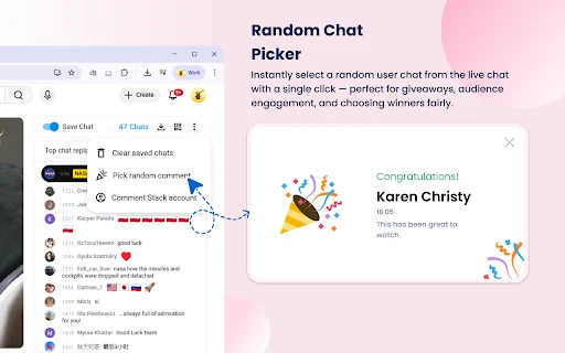 I-download ang Comment Stack para sa YouTube – Live Chat Exporter - Screenshot 4